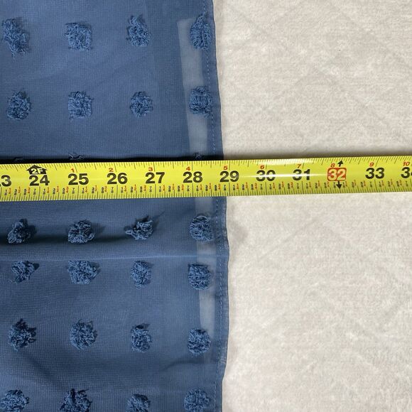 Maacie Women's 2XL Babydoll Top Sheer Long Sleeve Swiss Dots CottageCore Peasant - Picture 7 of 7